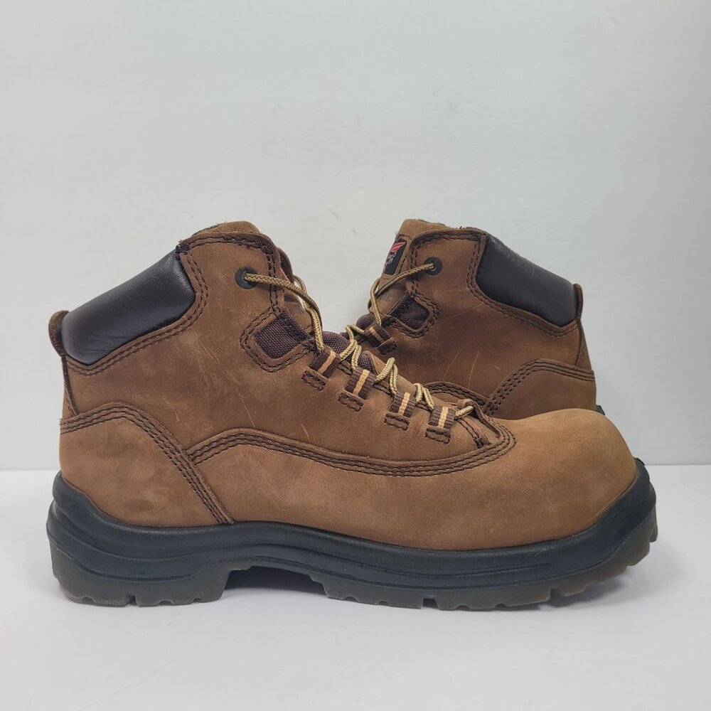 Red Wing 2340 Women's Waterproof Brown Leather Lace Up Boots US Size 10 - Picture 5 of 10